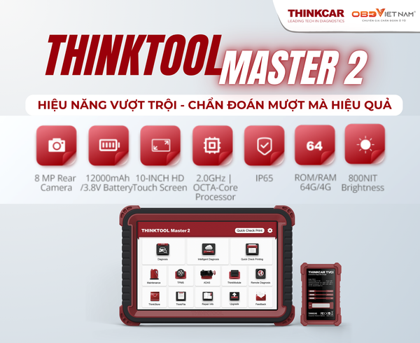Thinktool Master 2: Hiệu Năng Vượt Trội - Chẩn Đoán Mượt Mà Hiệu Quả