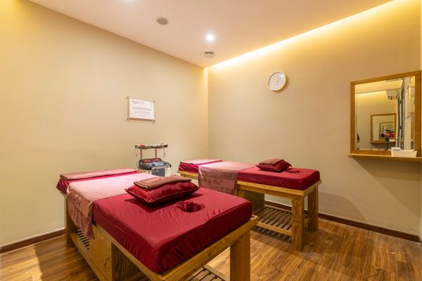Không gian thư giãn tại Hương Sen phù hợp cho điều trị thiểu năng tuần hoàn não