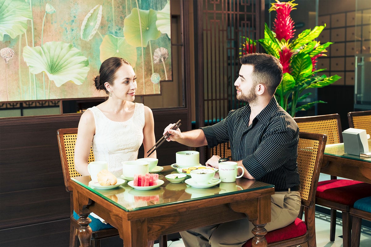 Foreign customers enjoying professional therapeutic massage in Ho Chi Minh City
