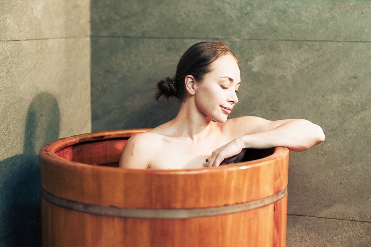 Herbal foot soak therapy at Hương Sen in Ho Chi Minh City