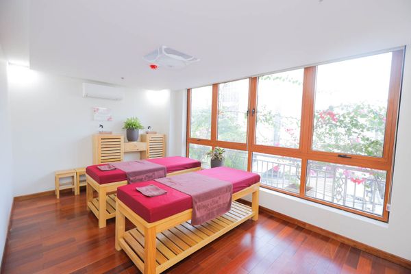 Không gian trị liệu tại Hương Sen Healthcare.