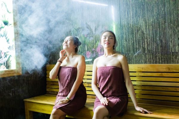 Xông hơi ướt giúp thư giãn và làm sạch da