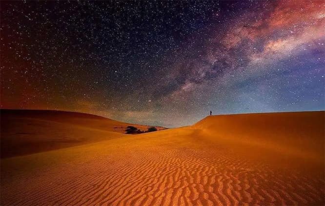 Du lịch Sahara Ai Cập – Đêm sa mạc huyền bí dưới trời sao