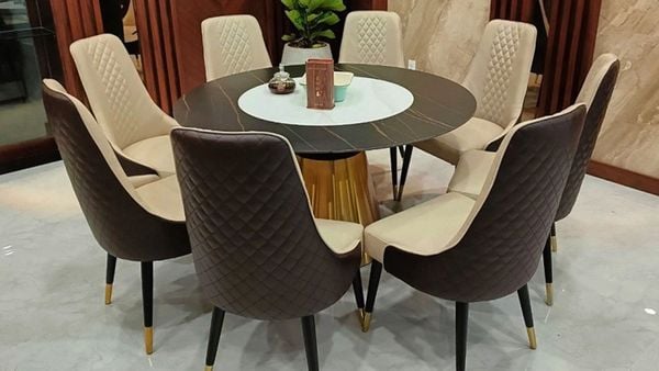 bàn ăn mặt đá thông minh - laviehome