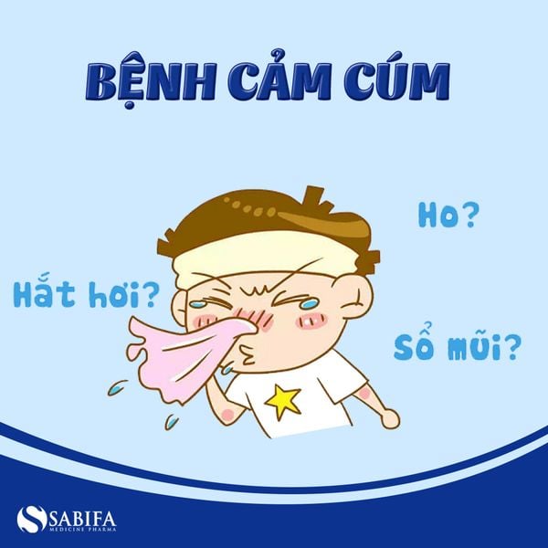 Cảm cúm là bệnh thường gặp ở trẻ nhỏ khi giao mùa xuân - hè