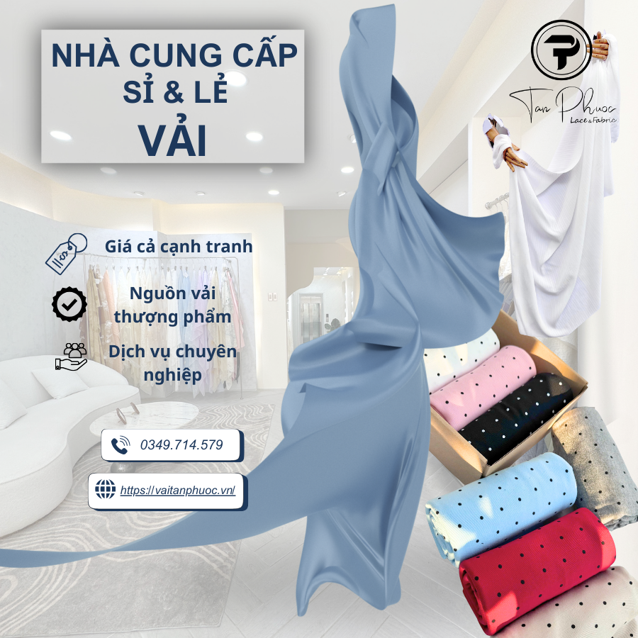 Cửa Hàng Vải Sỉ Tân Phước: Nguồn Cung Ứng Vải Chất Lượng, Giá Tốt Tại Hồ Chí Minh