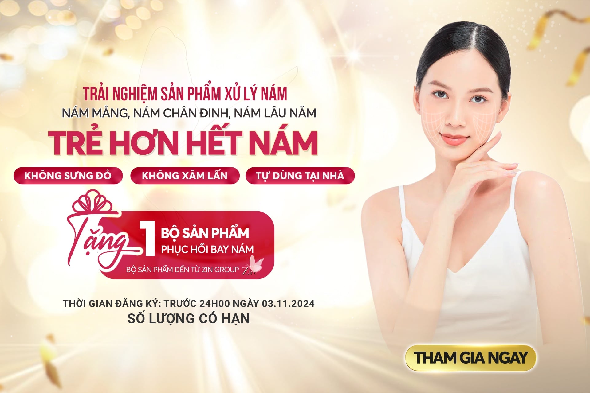 Sản phẩm <b>Siêu trị nám</b>