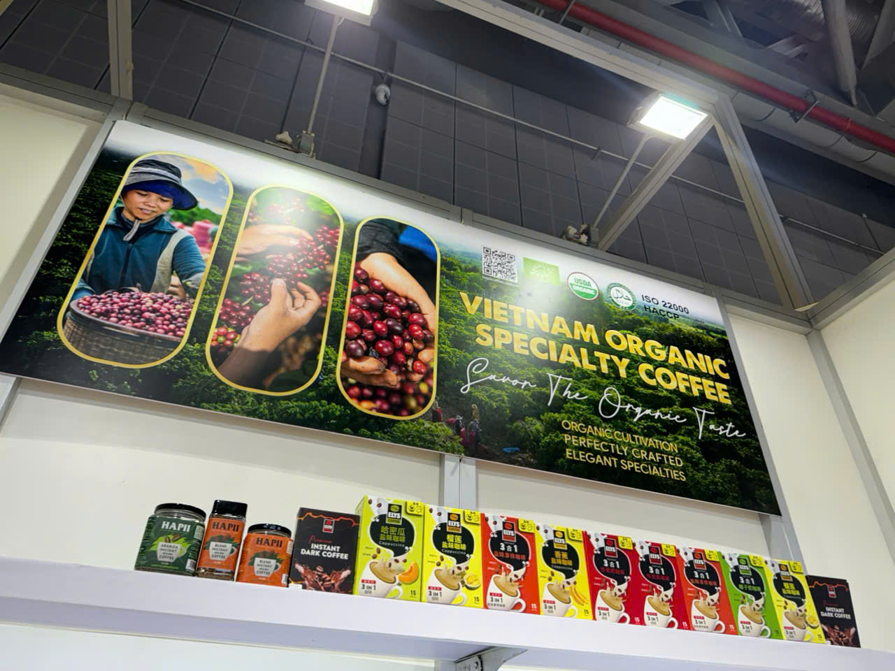 Elys Coffee và Hapii Coffee sẵn sàng cho CIIE - Hội chợ triển lãm nhập khẩu Quốc tế Trung Quốc 2024