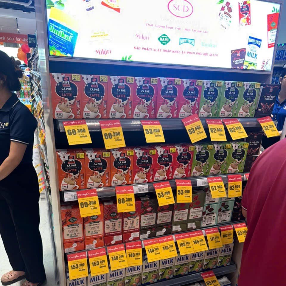 Khai Trương Siêu Thị Co.op Tạ Quang Bửu Q8 - Hapii Coffee & Elys Coffee Đã Có Mặt !