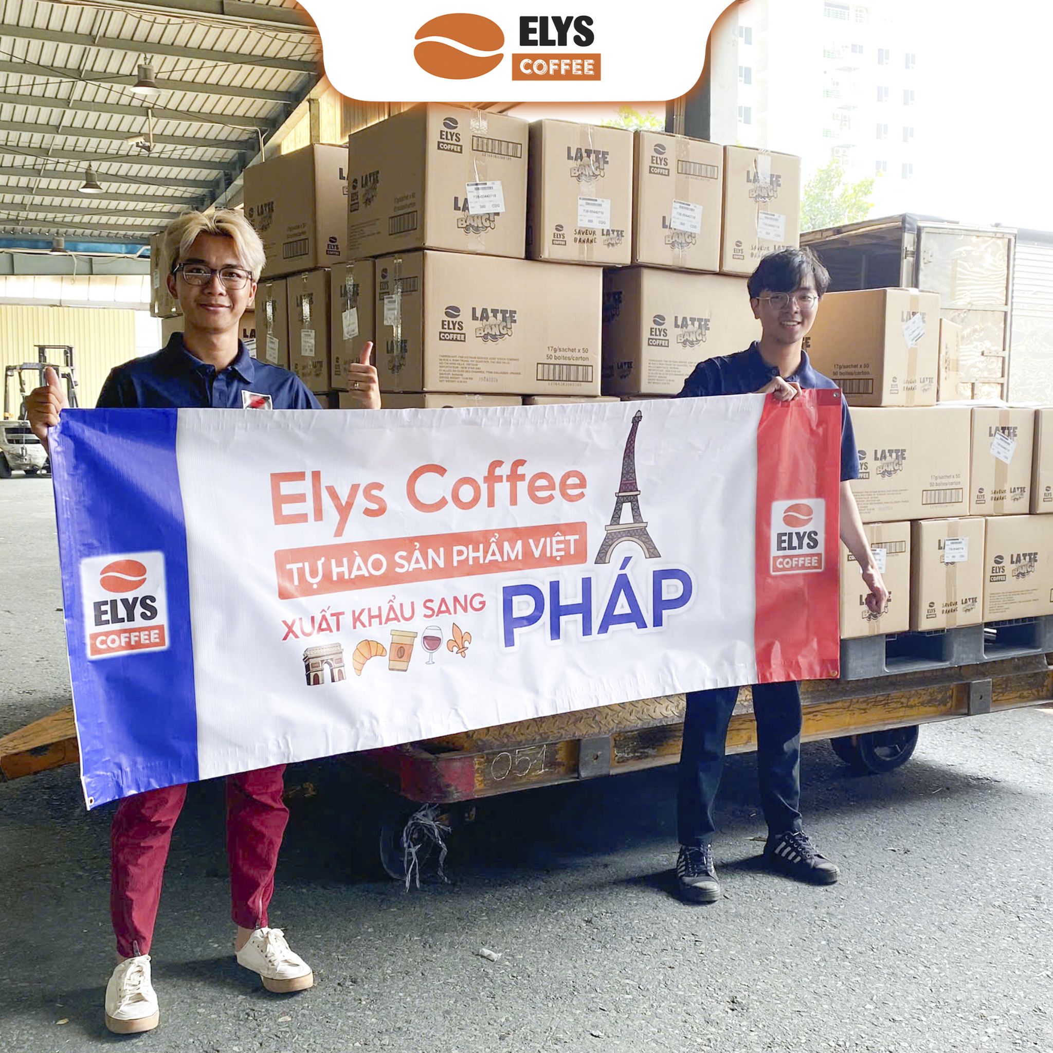 Elys Coffee - Lần thứ hai chinh phục trời Âu với 50.000 thùng cà phê!