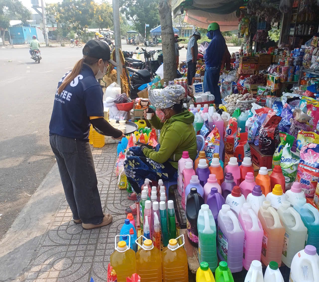 Elys Coffee bùng nổ tại Chợ Cao Lãnh, Đồng Tháp
