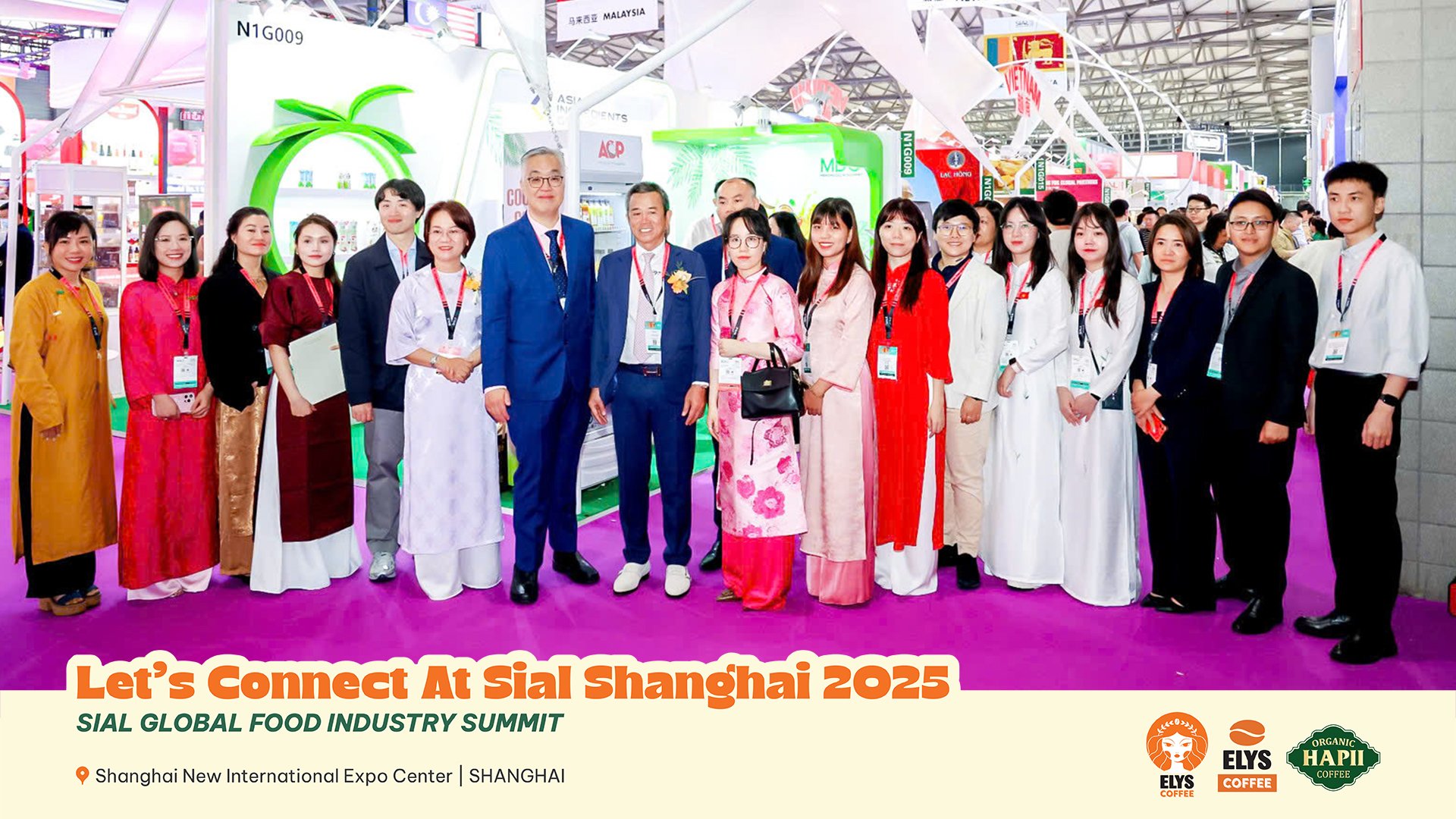 Elys Coffee chính thức tham gia SIAL Shanghai 2025