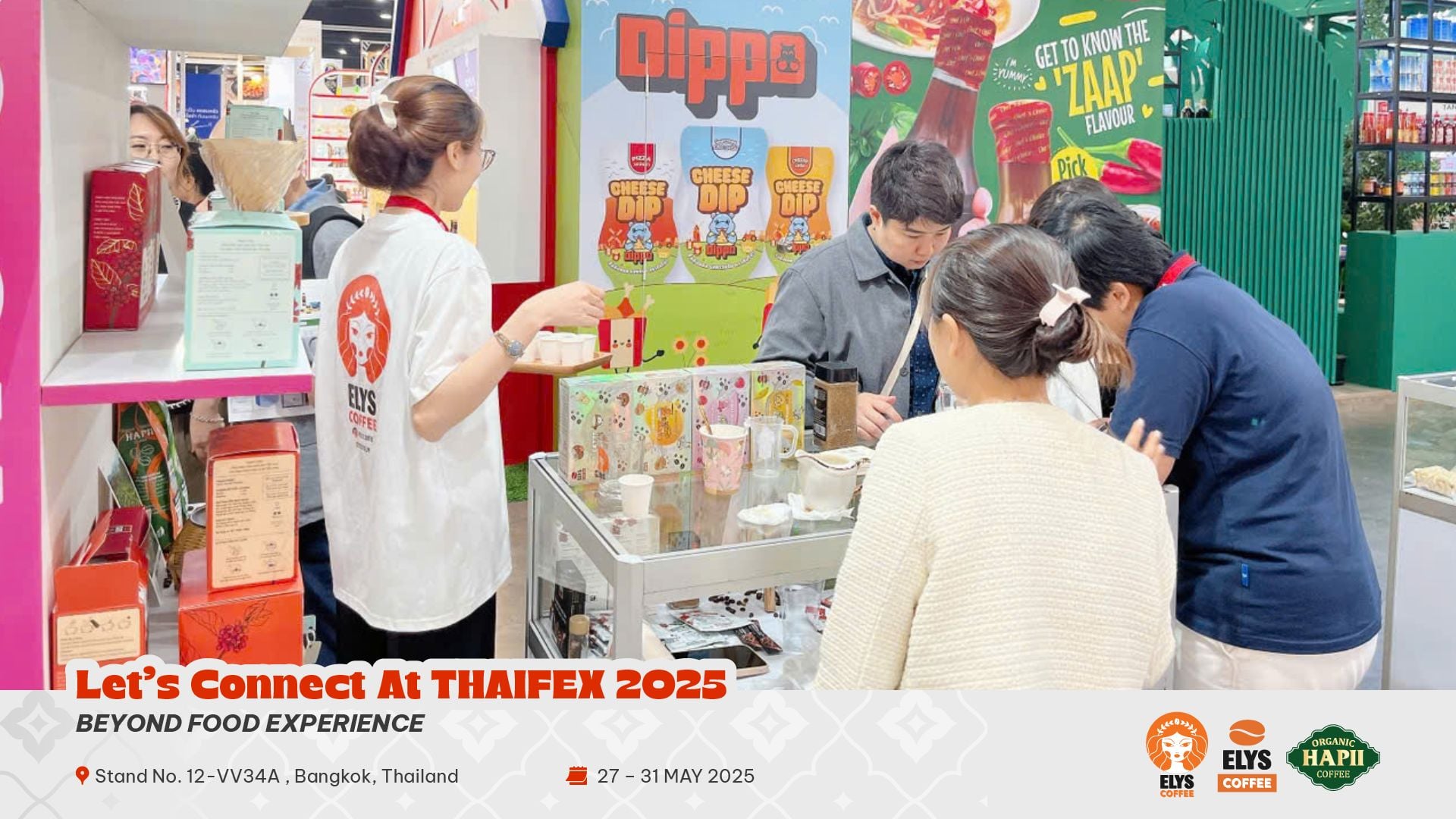 Elys Coffee chính thức góp mặt tại THAIFEX 2025