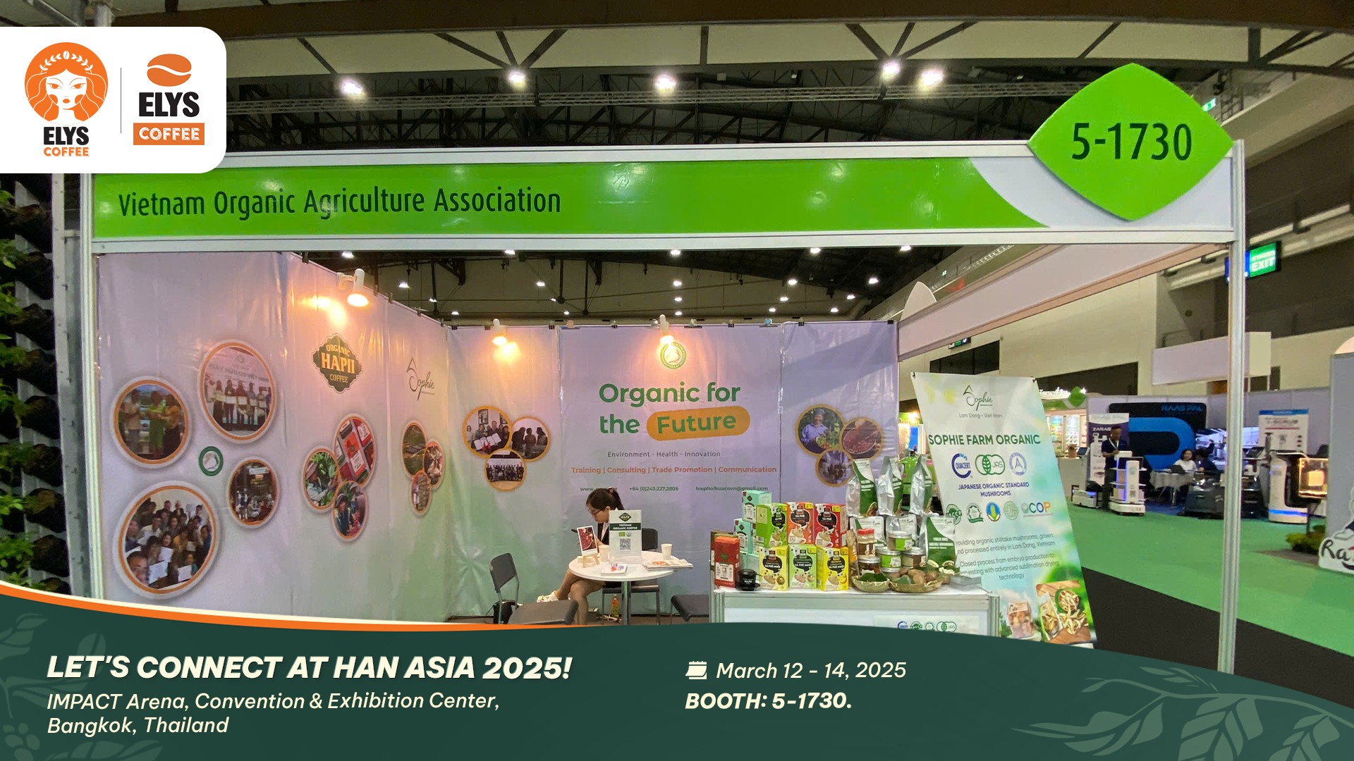 Elys Coffee ghi dấu ấn tại HAN Asia 2025