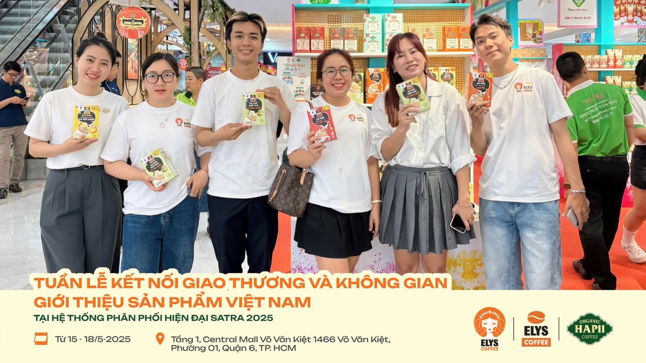 Elys Coffee Góp Mặt Tại Tuần Lễ Kết Nối Giao Thương SATRA 2025