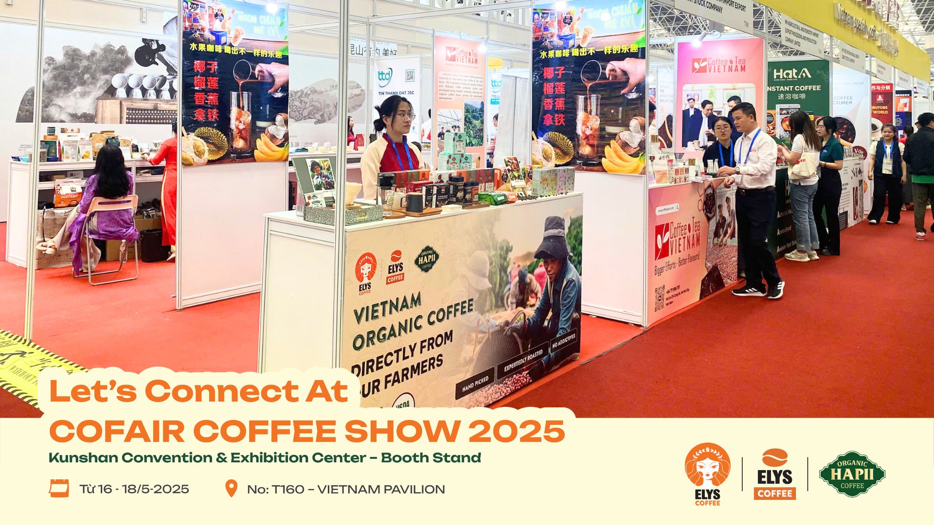 ELYS COFFEE TẠI COFAIR COFFEE SHOW 2025