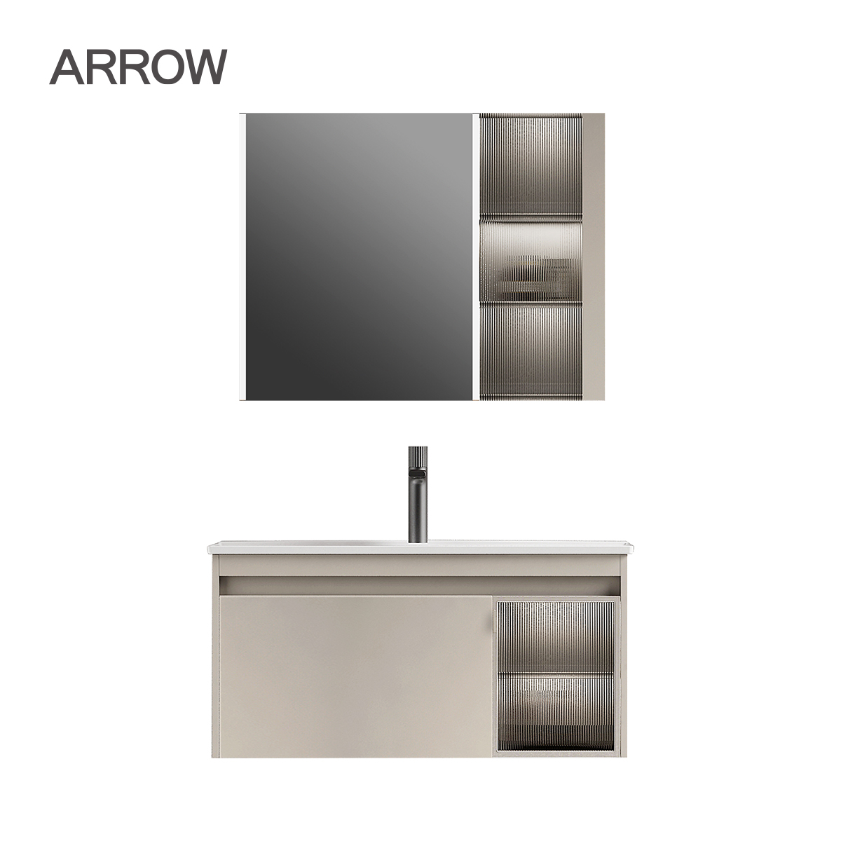 Xu Hướng Tủ Gương Phòng Tắm Hiện Đại 2025: Nâng Tầm Với Đèn LED Chống Mờ