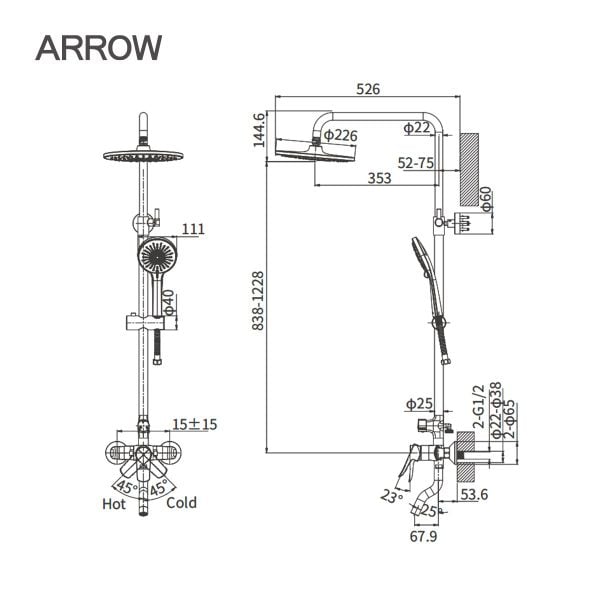 sen-cay-nong-lanh-arrow-AG3309CP