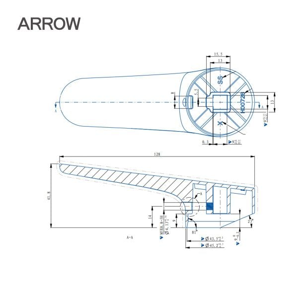 voi-lavabo-nong-lanh-arrow-AG4163CP