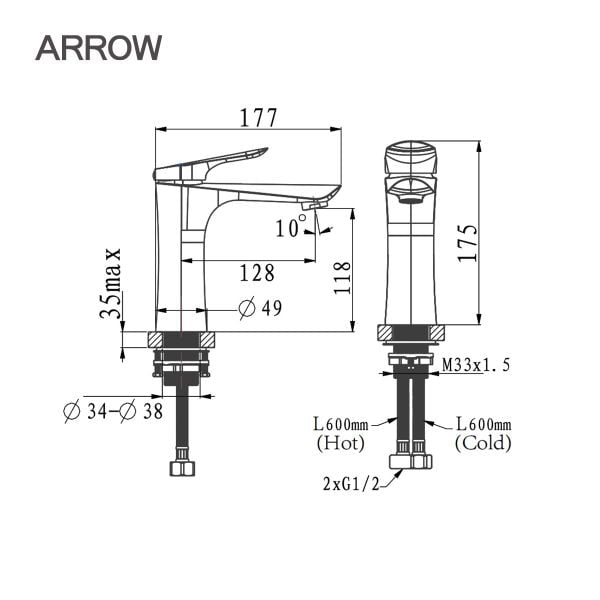 voi-lavabo-nong-lanh-arrow-AMP11857