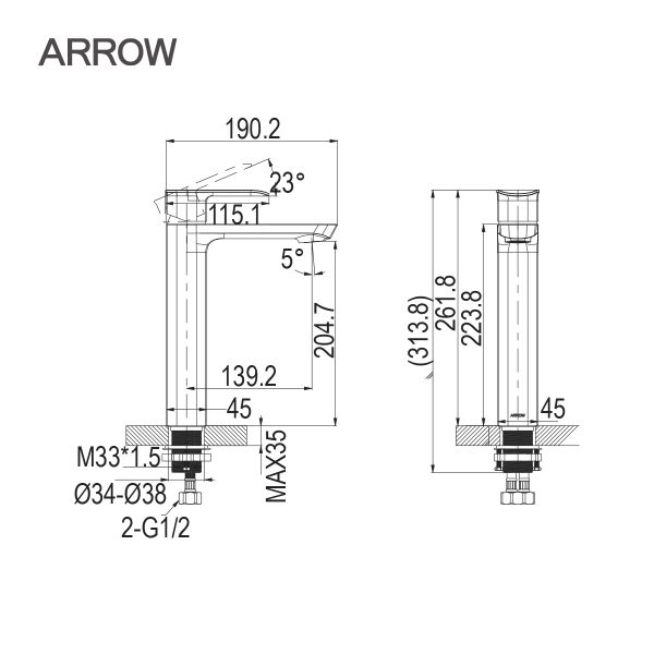 voi-chau-nong-lanh-arrow-AMP11893-1AGG