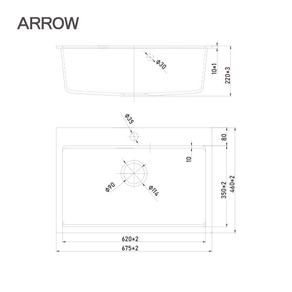 chau-rua-chen-arrow-ASC1S6801GG