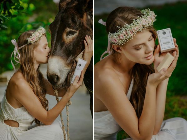 Bí quyết trắng da từ nguồn sữa lừa quý hiếm