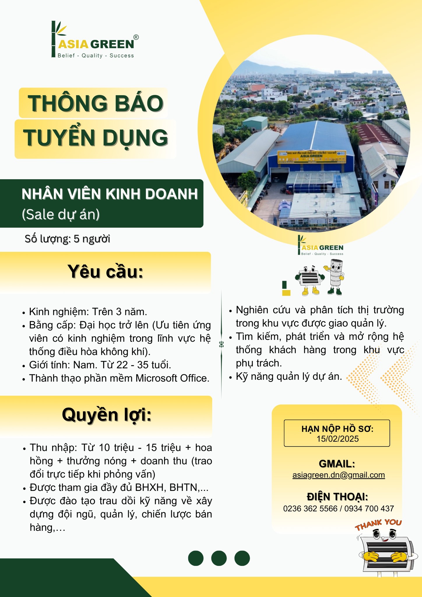 CƠ HỘI VÀNG CHO CÁC BẠN NAM YÊU KINH DOANH!