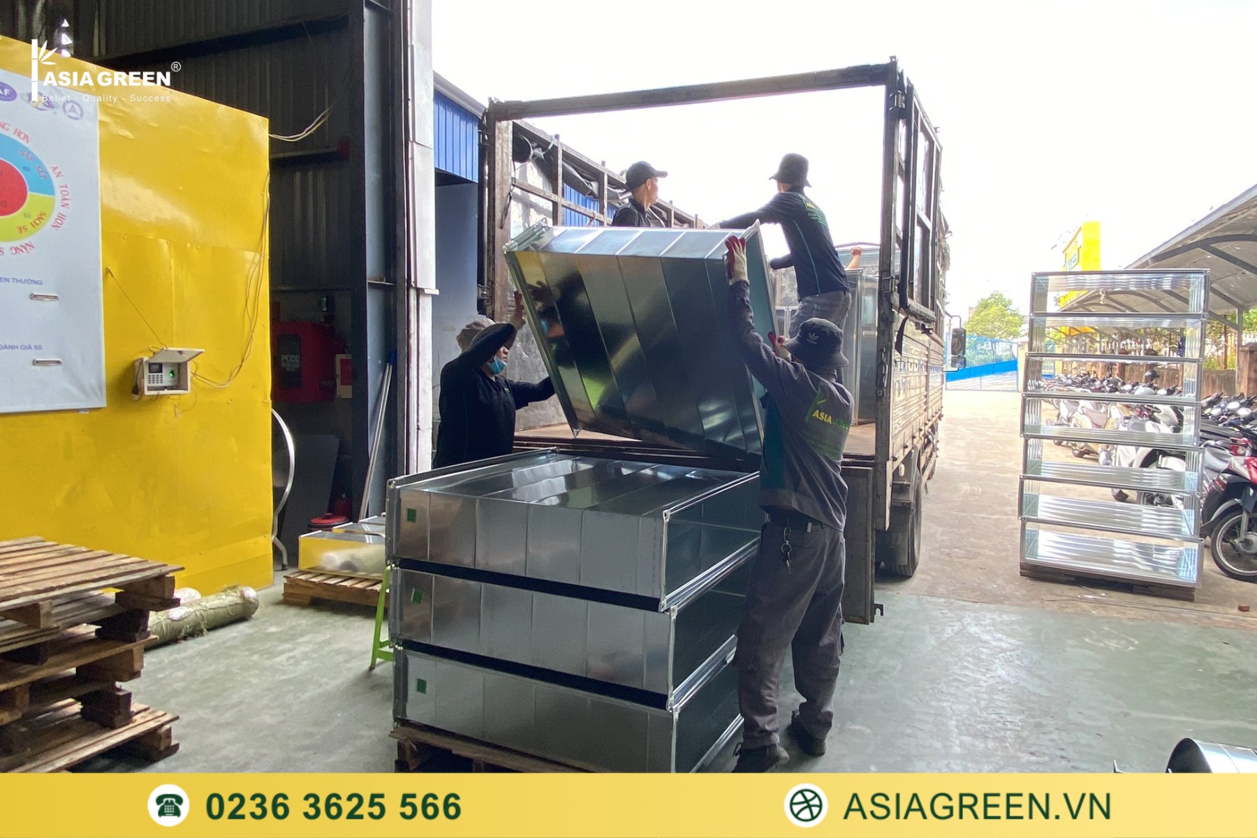 ASIA GREEN - ĐẦU TUẦN ĐẦY NĂNG LƯỢNG, XUẤT XƯỞNG ĐƠN HÀNG ỐNG GIÓ CHẤT LƯỢNG CAO