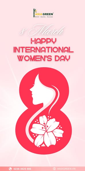 MỪNG NGÀY QUỐC TẾ PHỤ NỮ 8/3 – NHẬN NGAY ƯU ĐÃI ĐẶC BIỆT TỪ ASIA GREEN!