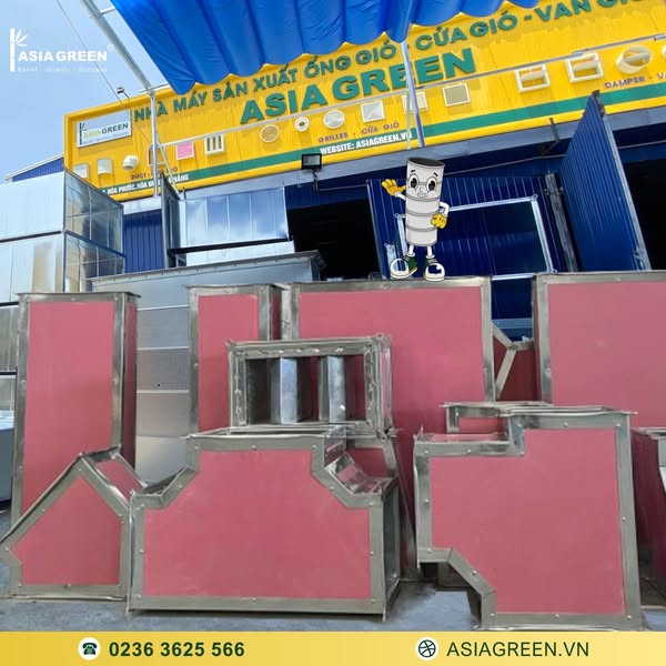 CÁC LÔ HÀNG ỐNG GIÓ - CỬA GIÓ - VAN GIÓ ĐÃ SẴN SÀNG LÊN ĐƯỜNG.