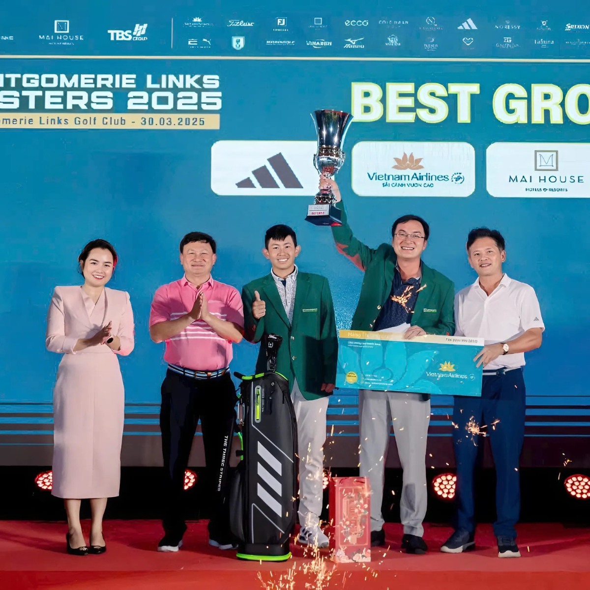 BẢN LĨNH NHÀ LÃNH ĐẠO ASIA GREEN - VÔ ĐỊCH MONTGOMERIE LINKS MASTERS 2025