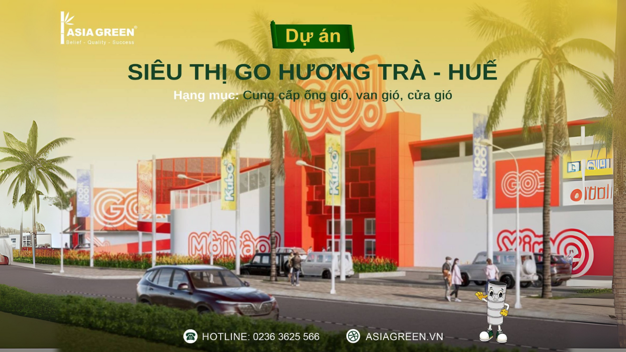 DẤU ẤN ASIA GREEN TẠI SIÊU THỊ GO! HƯƠNG TRÀ: KẾT NỐI PHÁT TRIỂN KINH TẾ KHU VỰC