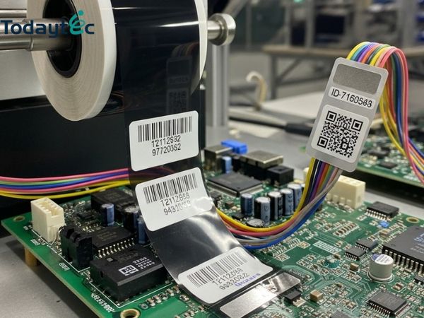 Ứng dụng Resin Ribbon trong ngành điện máy & vật tư kho vận