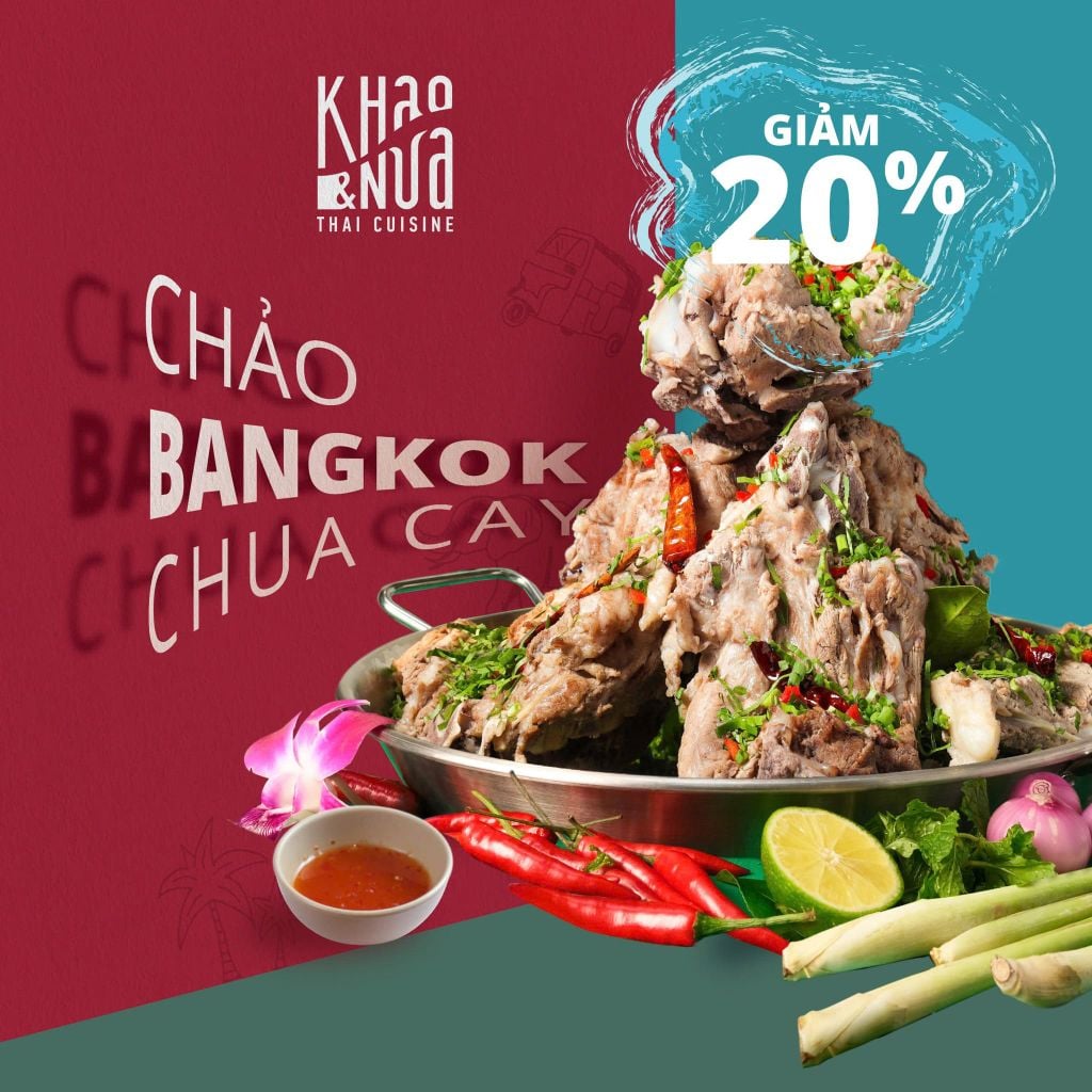 ⚠️ “CHẢO BANGKOK CHUA CAY” - HƯƠNG VỊ MỚI LẠ HÓA THÂN QUEN