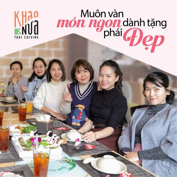 🥂 TIỆC THÁI CHIỀU NÀNG NHÂN NGÀY ĐẶC BIỆT 🥂