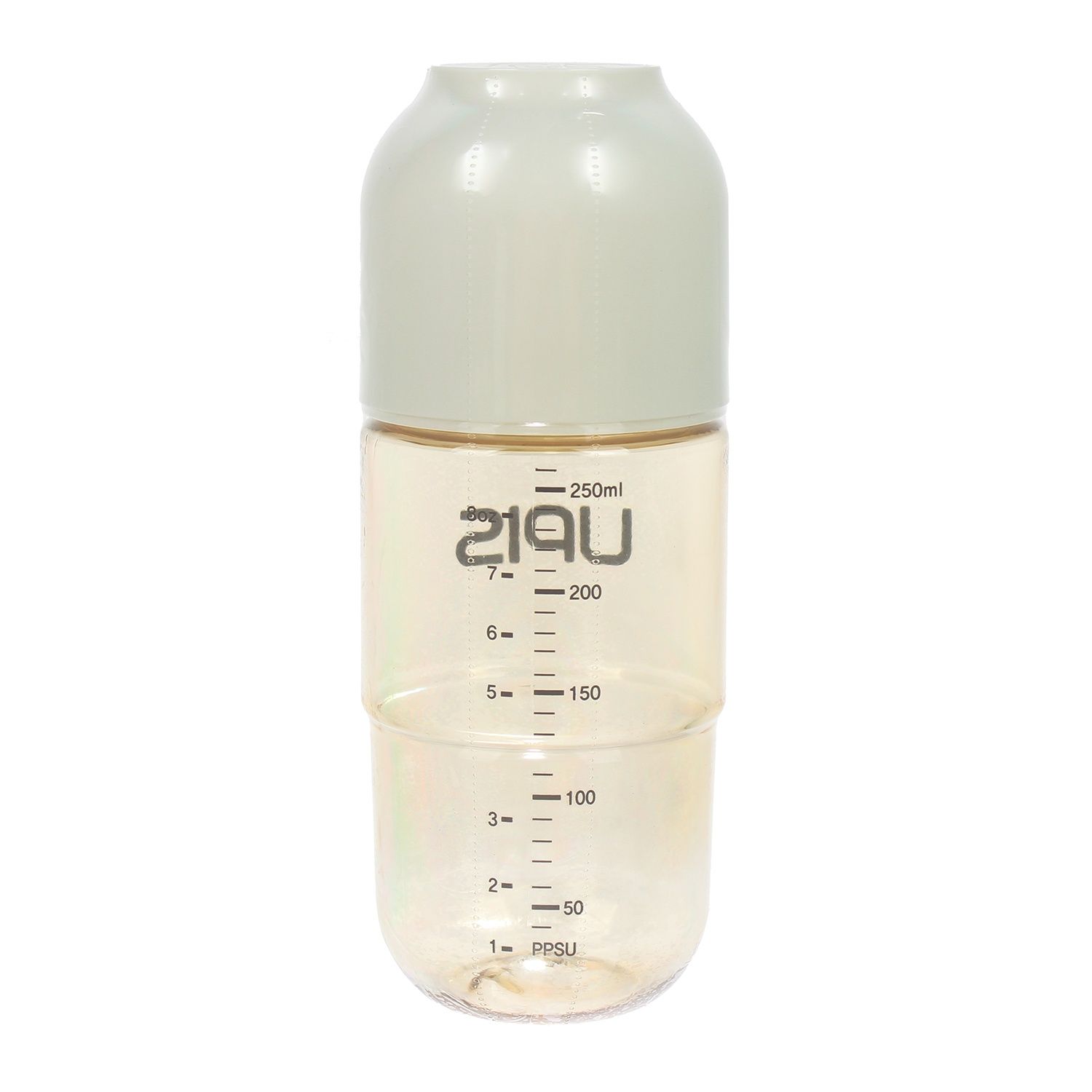 Bình Sữa UPIS PPSU Núm Size LL Màu Trắng 260ml Cho Bé Từ 6M++