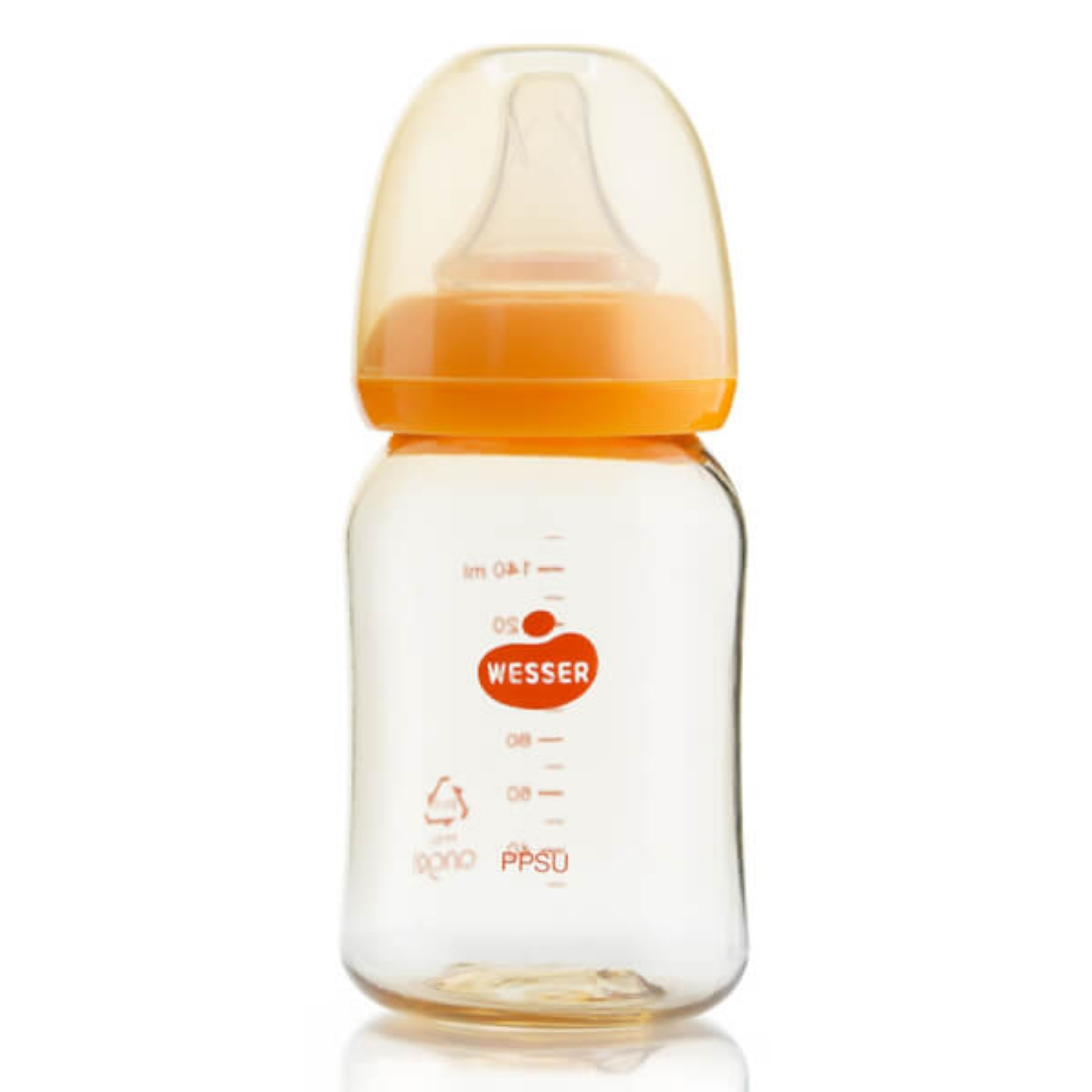 bình sữa wesser cổ hẹp chống sặc 140ml