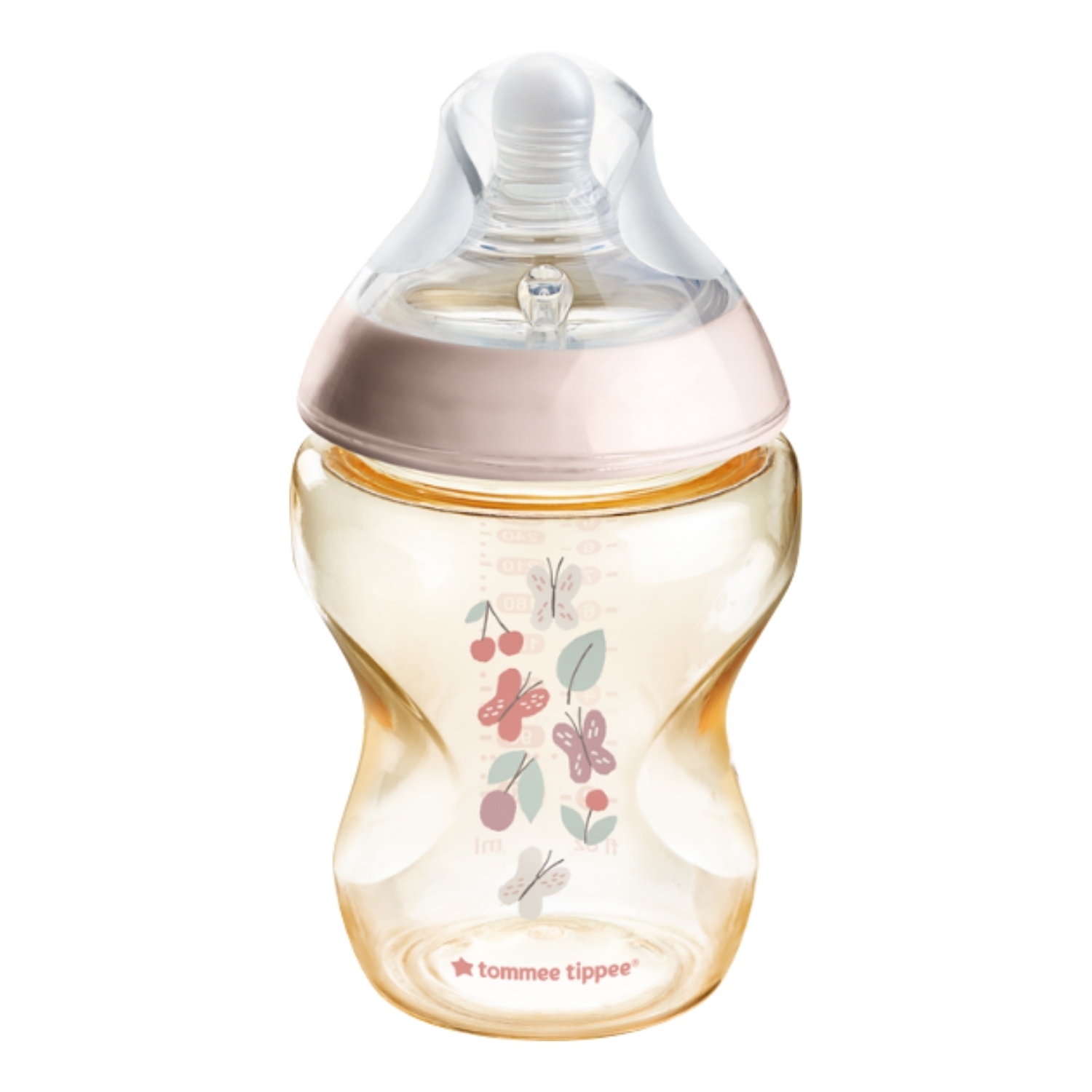 binh tommee tippeee ppsu natural star 260ml hong