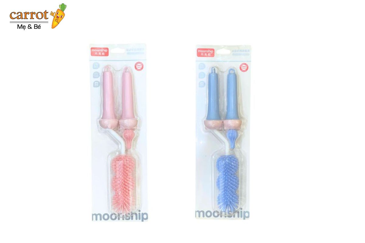 Cọ bình sữa cho bé - Mẹ và bé Carrot