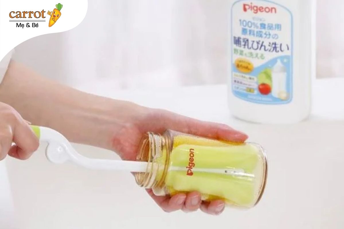 Hướng dẫn sử nước rửa bình sữa
