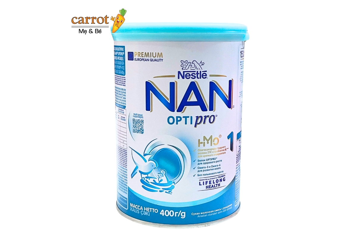 Sữa Nan Nga số 1 400g cho trẻ 0 - 6 tháng