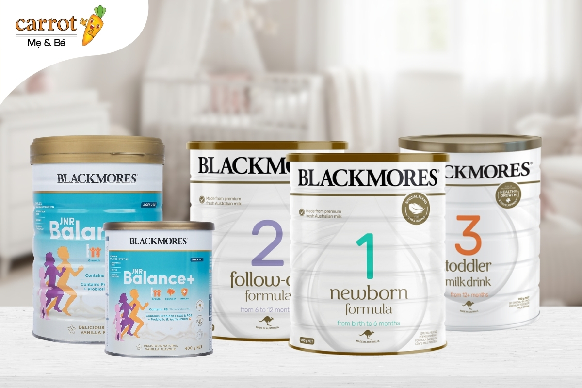 Sữa Blackmore siêu thị Mẹ Và Bé Carrot Đà Nẵng