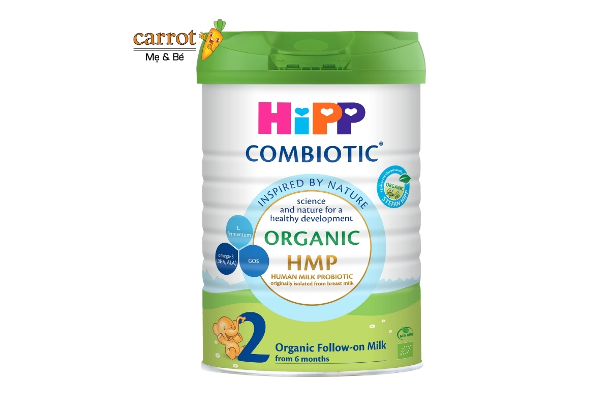 Sữa Hipp số 2 Mẹ Và Bé Carrot Đà Nẵng