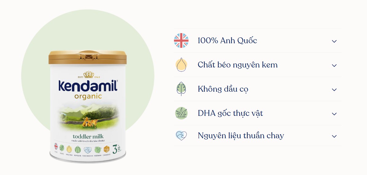 sua kendamil organic so 3 800g