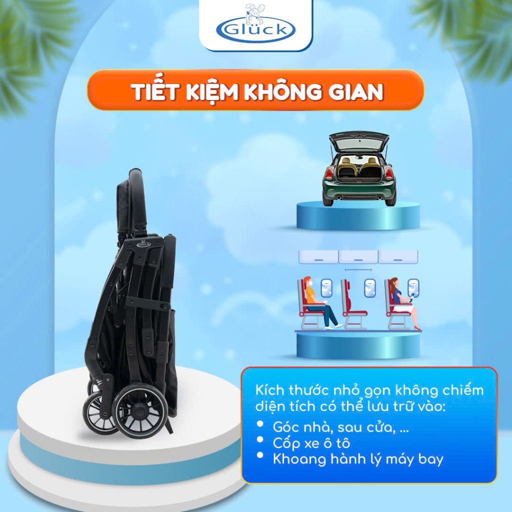 Xe đẩy Gluck C280