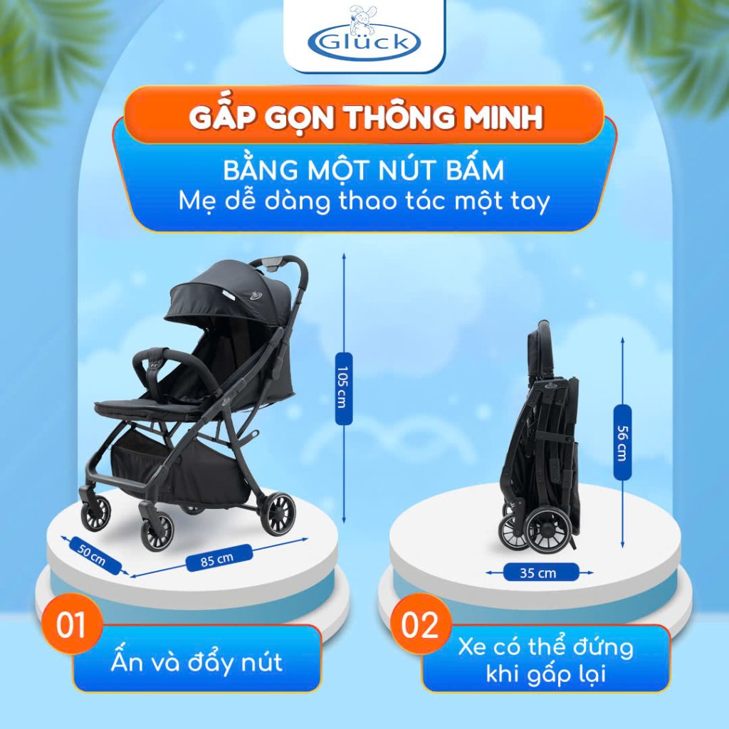 Xe đẩy Gluck C280