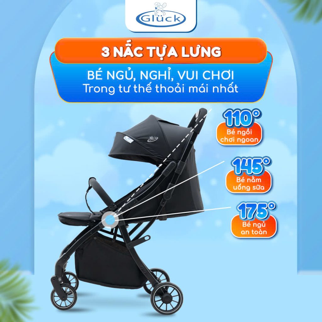 Xe đẩy Gluck C280