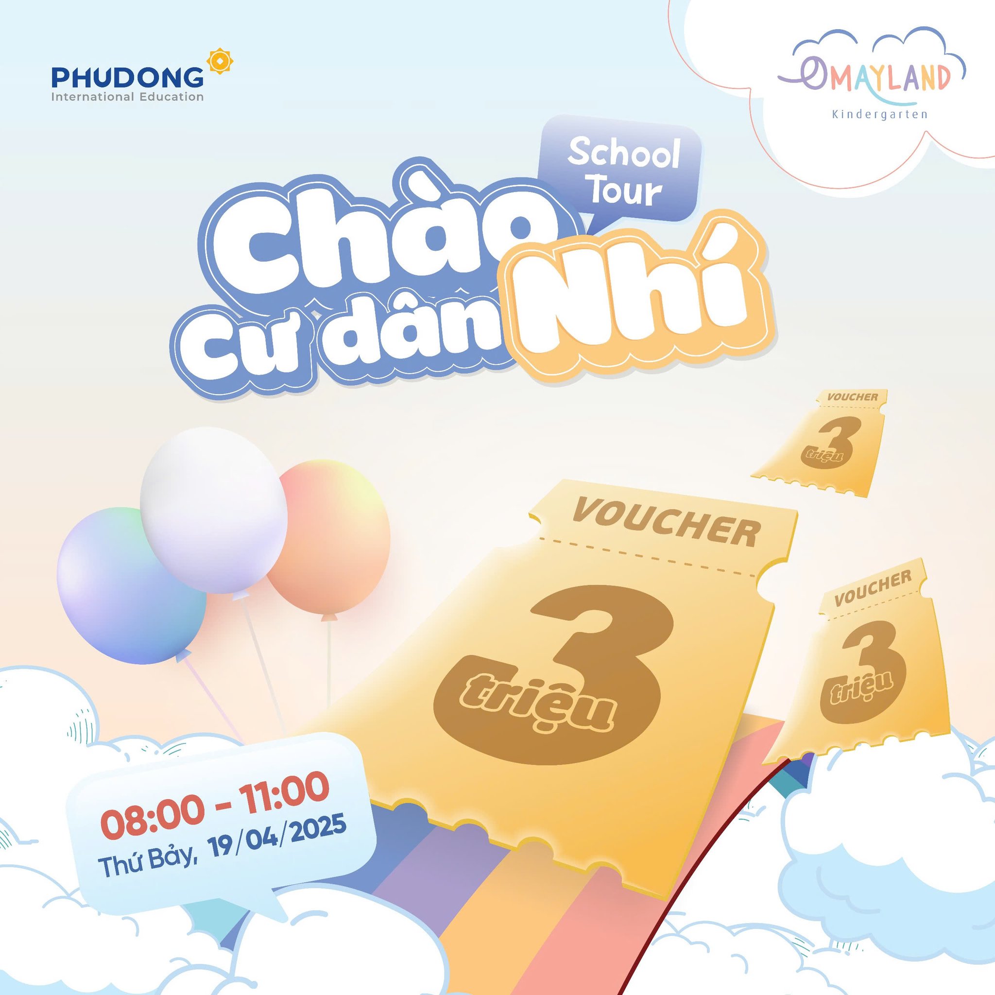 “CHÀO CƯ DÂN NHÍ XỨ SỞ OMAYLAND” SCHOOL TOUR ĐẦU TIÊN BA MẸ KHÔNG NÊN BỎ LỠ