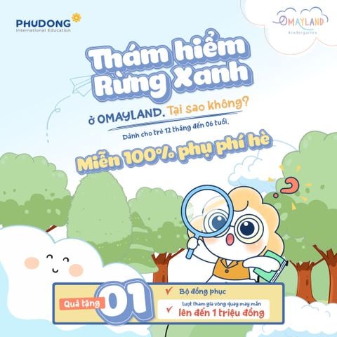 ☀️ THÁM HIỂM RỪNG XANH Ở OMAYLAND? TẠI SAO KHÔNG!